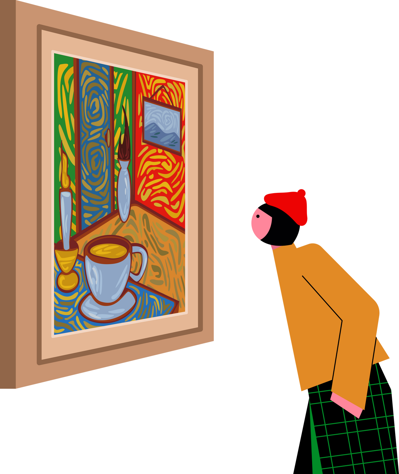 Art Painting Museum Exhibition Visit